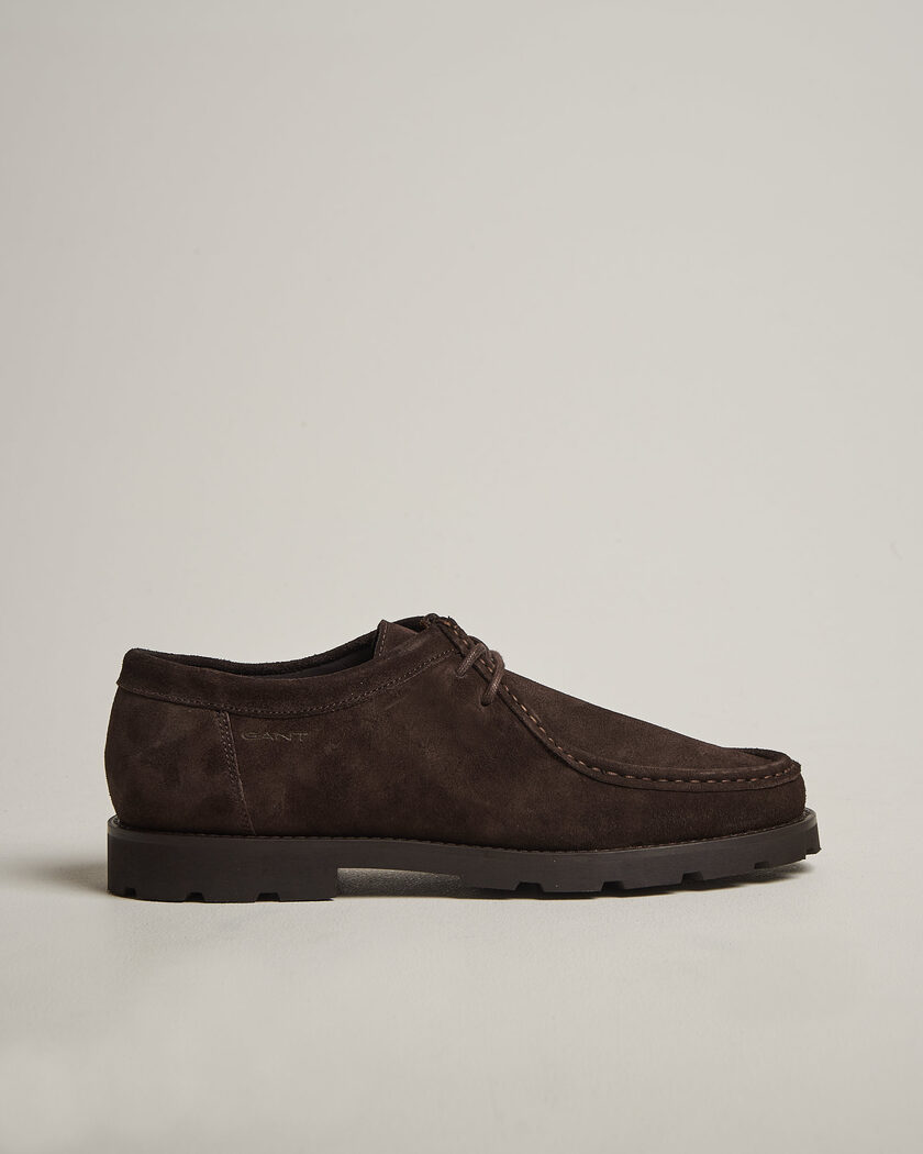 Gant Tratton Suede Derby Espresso Brown – Ruskea