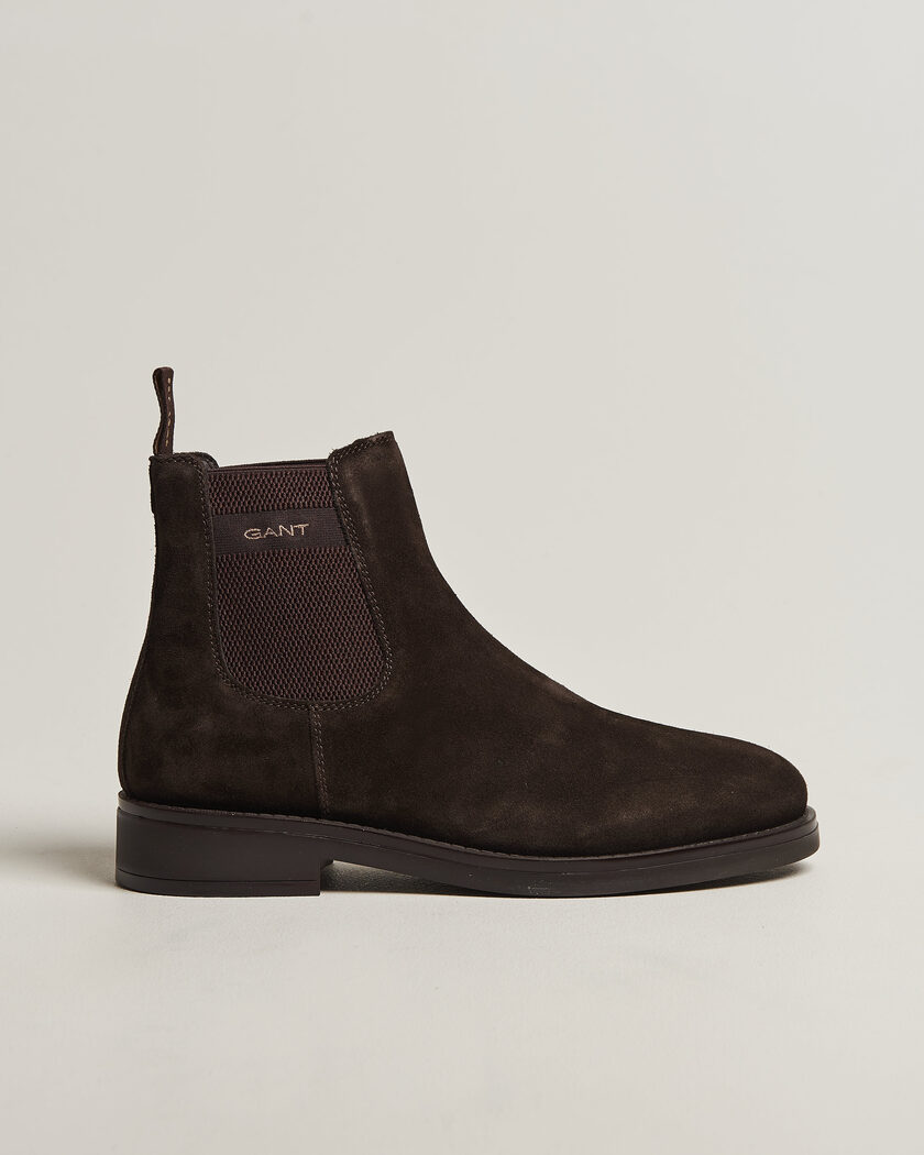 Gant Prepdale Suede Chelsea Boot Espresso Brown – Ruskea