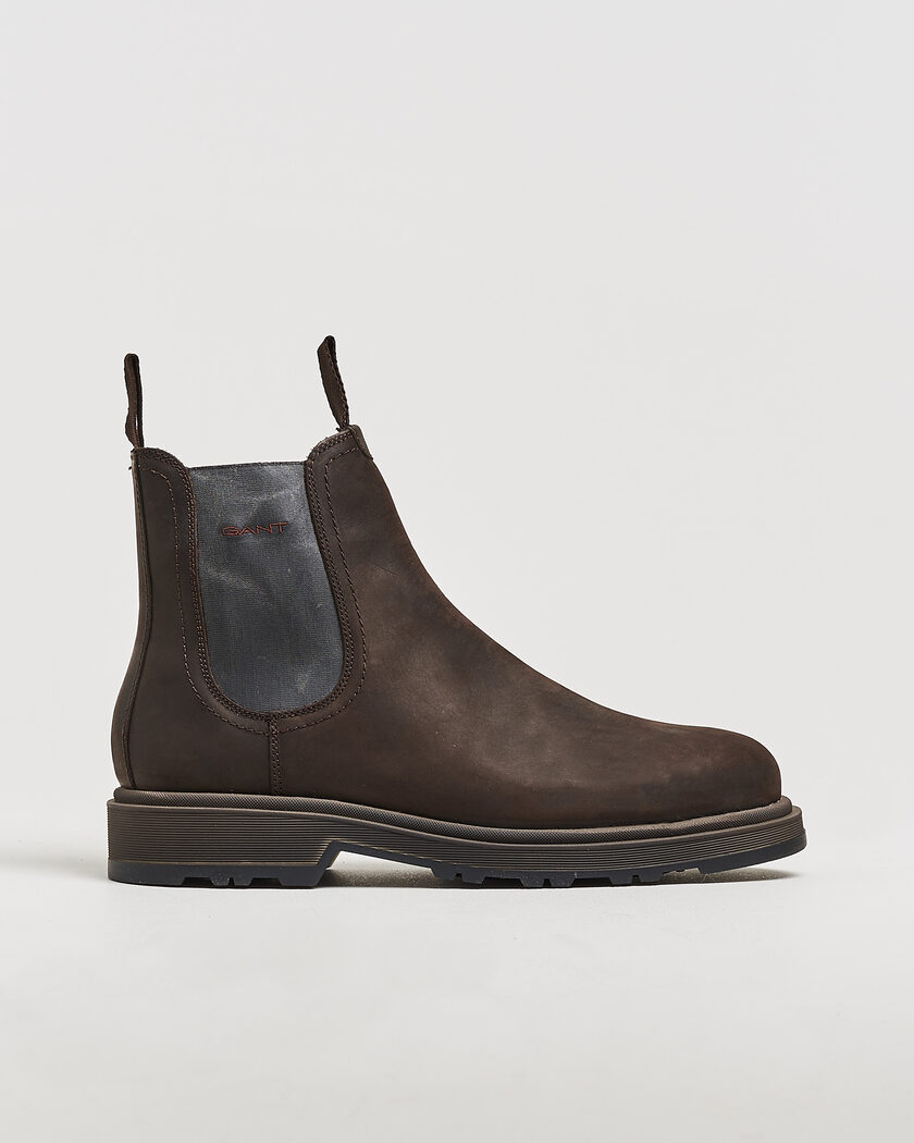 Gant Blisdor Nubuck Chelsea Boot Dark Brown – Ruskea