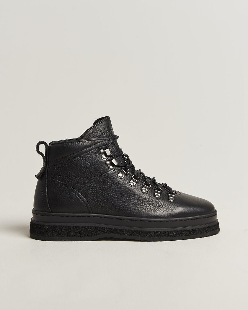 Gant Blistown Shearling Leather Boot Black – Musta