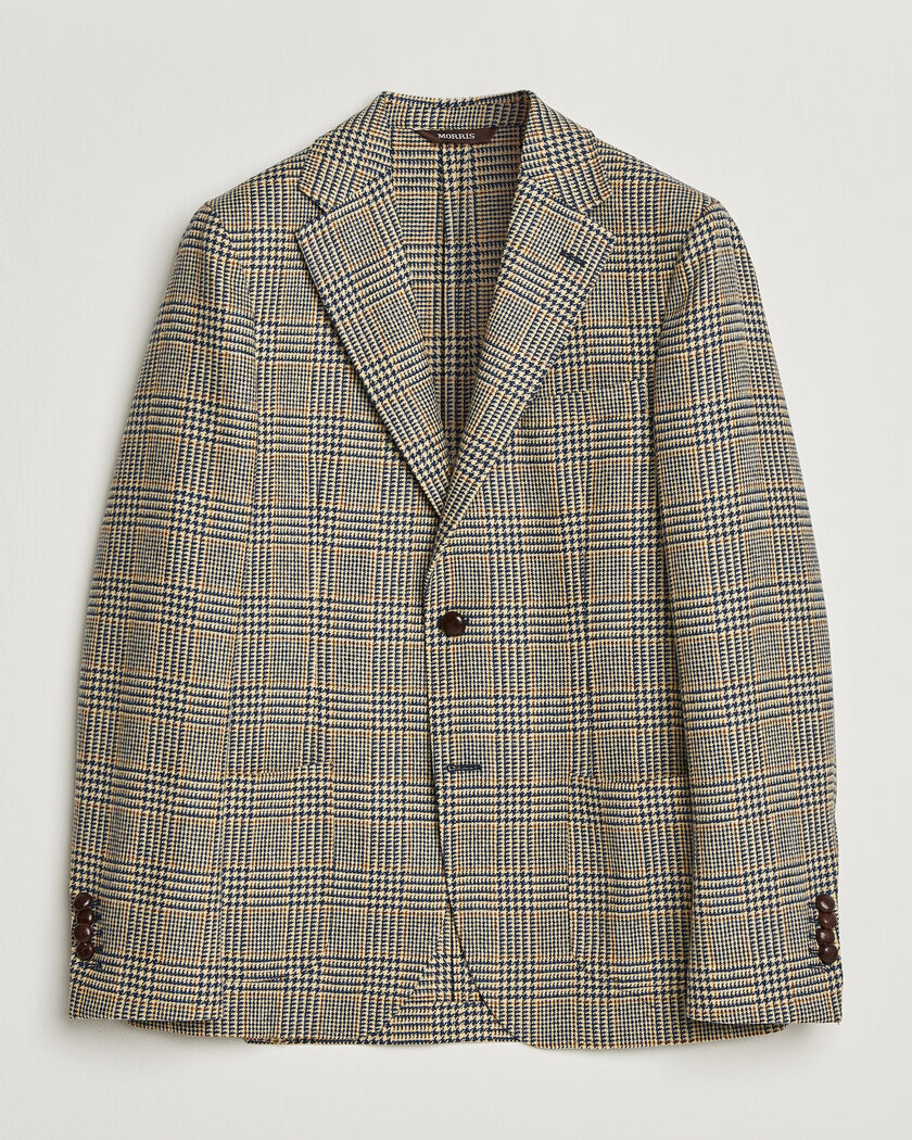 Morris Merino Cashmere Blazer Blue – Sininen