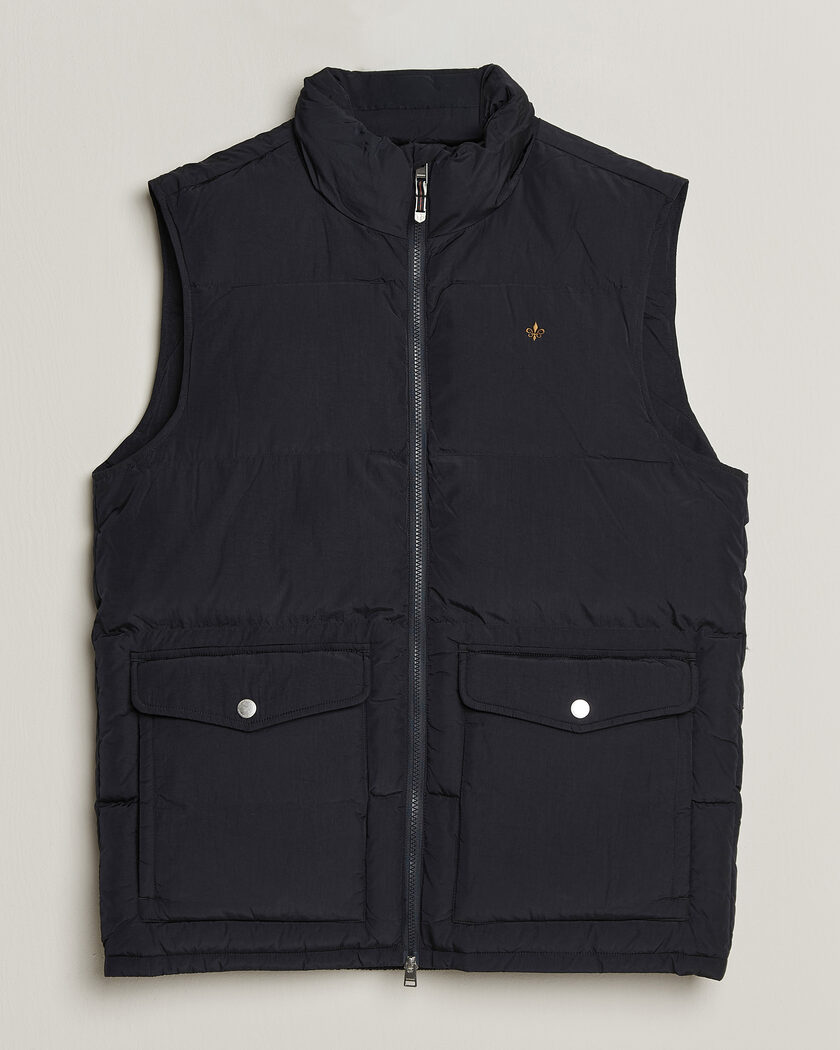 Morris Lennox Puffer Vest Blue – Sininen