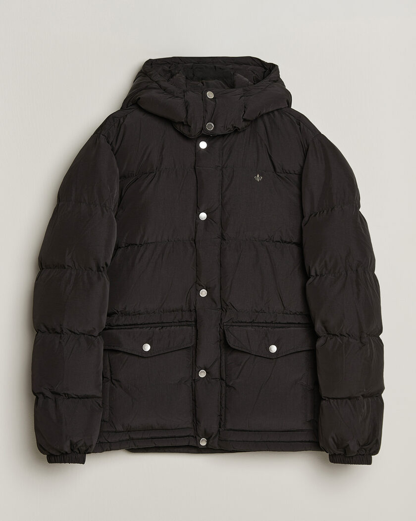 Morris Lennox Puffer Jacket Black – Musta