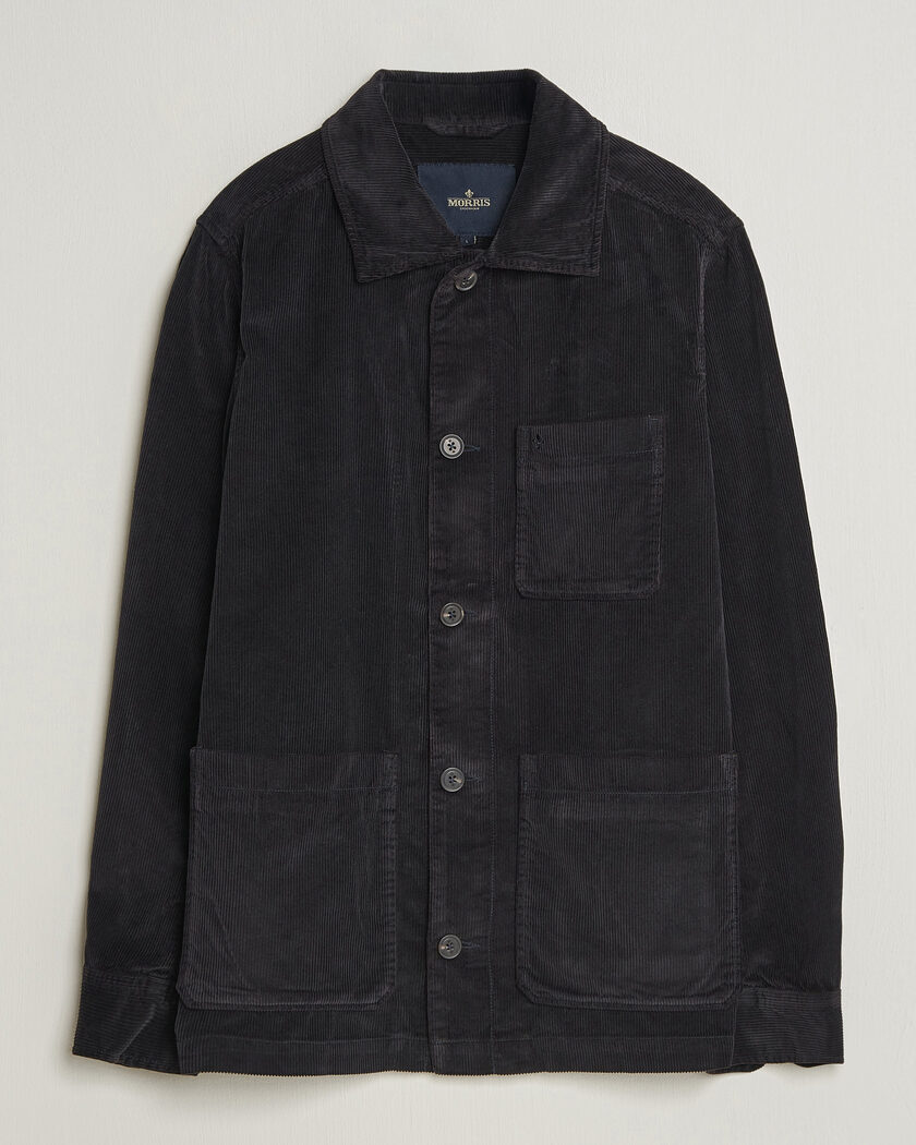 Morris Fenix Cord Shirt Jacket Blue – Sininen