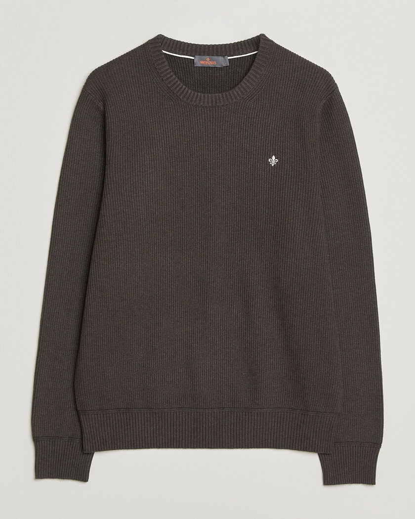 Morris Colin O-Neck Brown – Ruskea