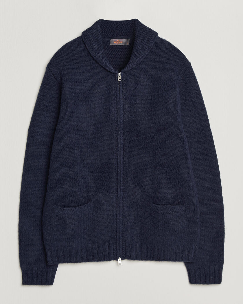 Morris Boyd Zip Cardigan Navy – Sininen