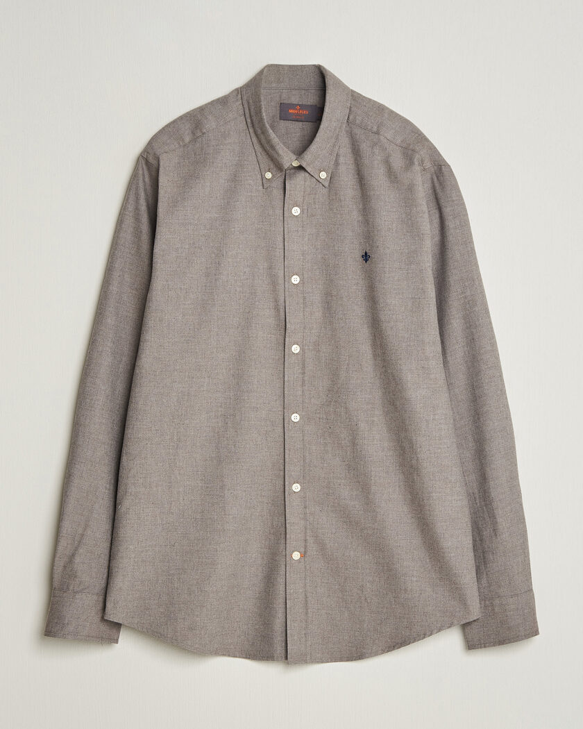  Morris Watts Flannel Shirt Grey – Harmaa