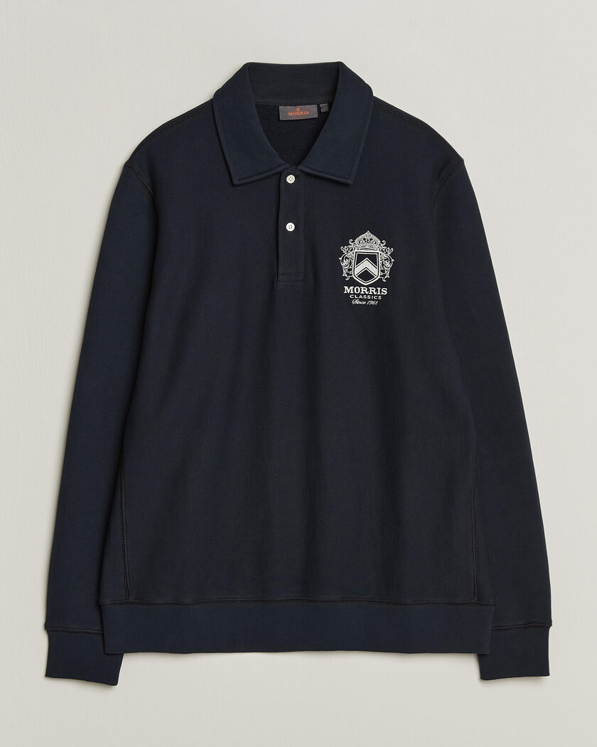Morris Winston Polo Sweatshirt Old Blue – Sininen