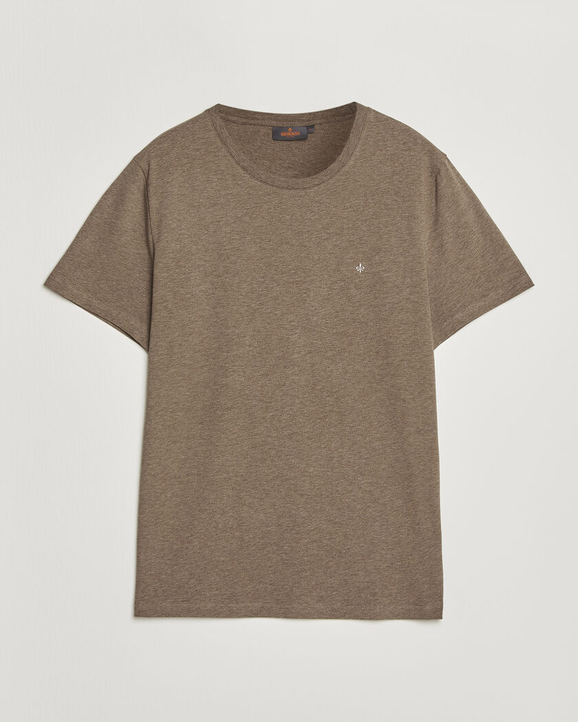 Morris James Crew Neck T-Shirt Brown – Ruskea