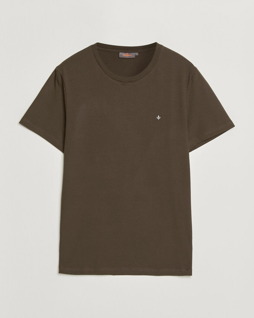 Morris James Crew Neck T-Shirt Brown – Ruskea