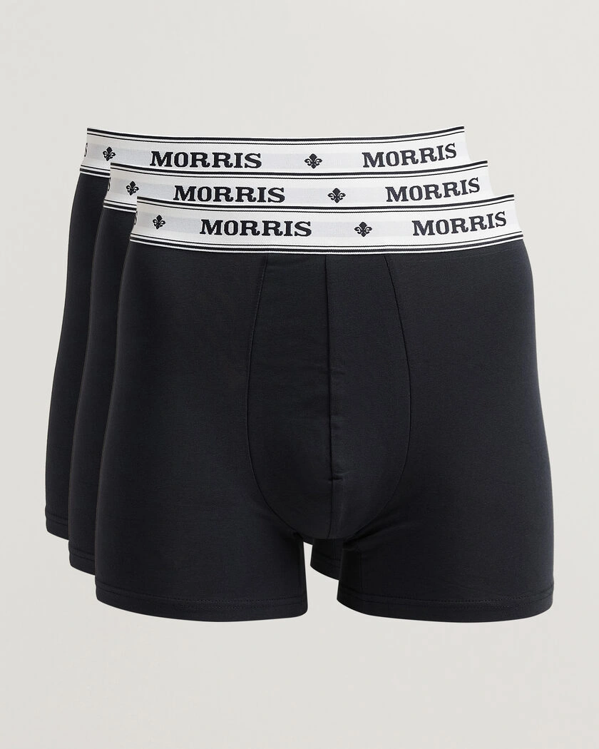 Morris Boxer Brief 3-Pack Old Blue – Sininen