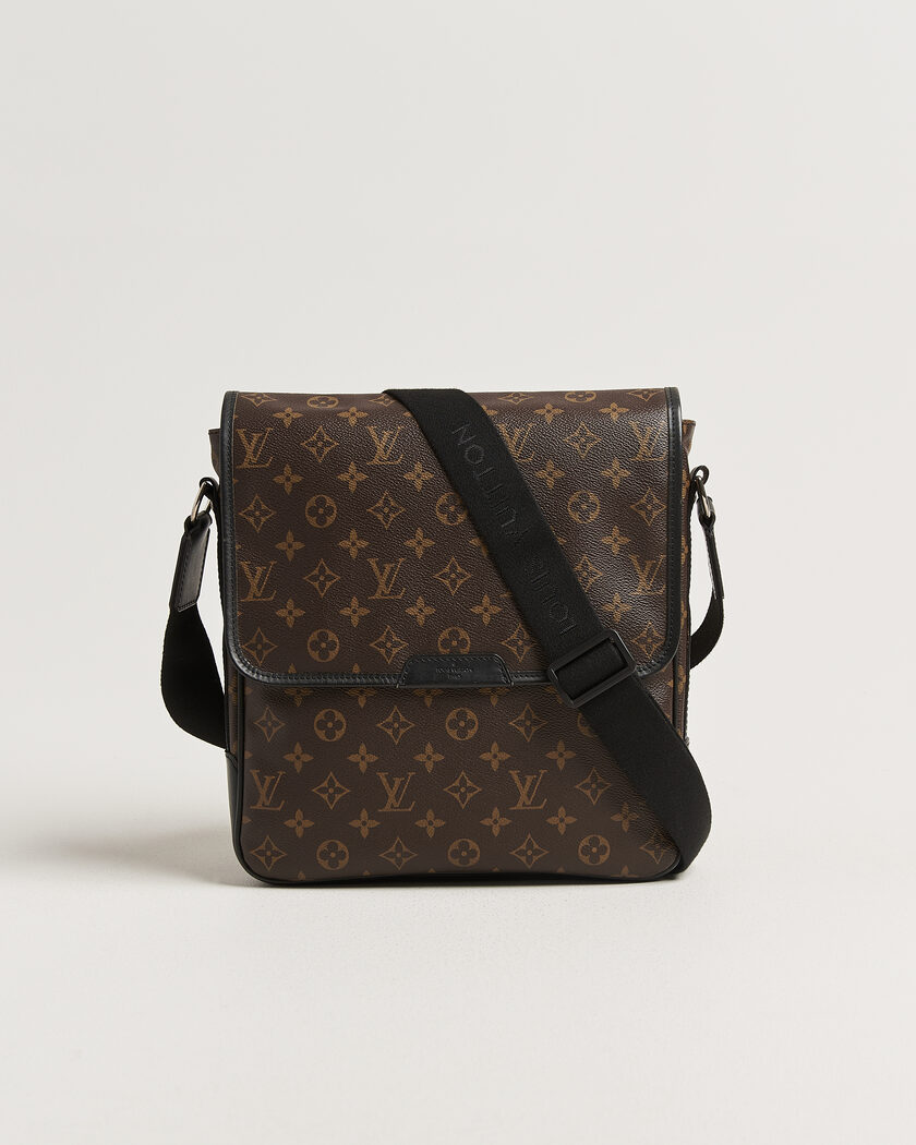Louis Vuitton Pre-Owned Messenger Bag Monogram Macassar – Ruskea