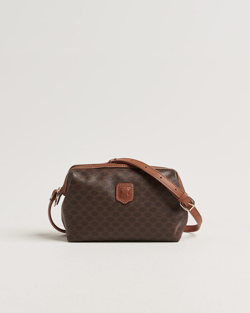 Celine Pre-Owned Macadame Pouch Bag Monogram – Ruskea