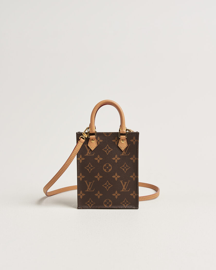 Louis Vuitton Pre-Owned Sac Plat Petit Bandouliére Monogram – Ruskea