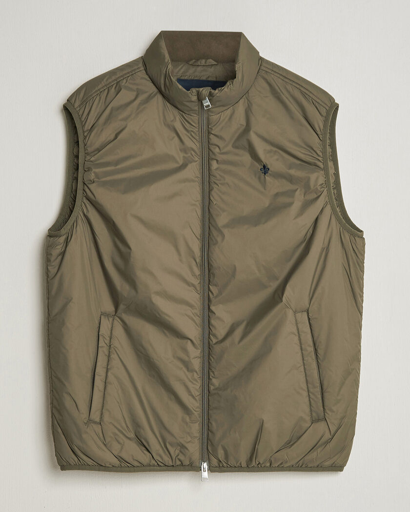 Morris Bradley Padded Vest Olive – Vihreä