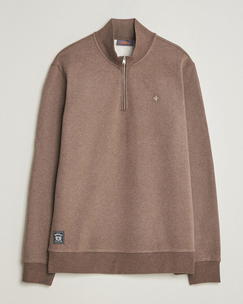 Morris Brandon Lily Half Zip Brown – Ruskea