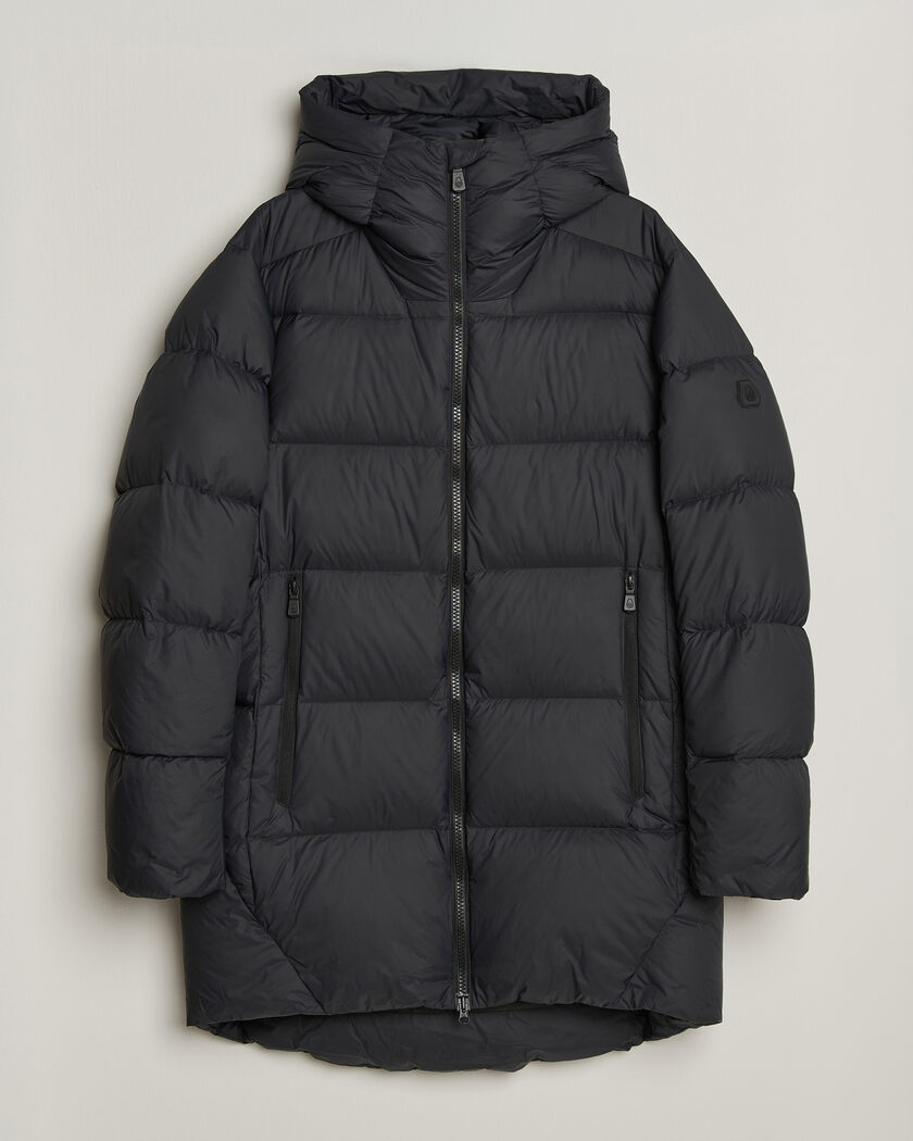 Sail Racing Cloud Down Hooded Parka Carbon – Musta