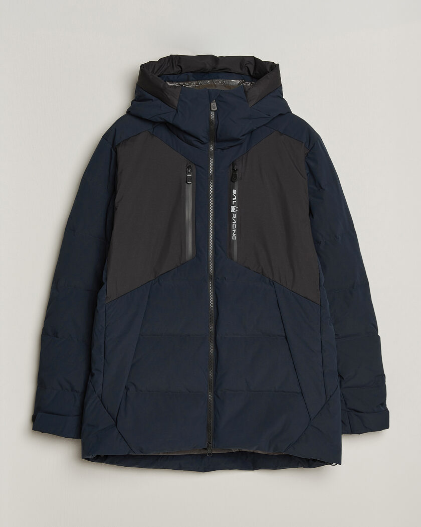 Sail Racing Patrol Down Hooded Jacket Dark Navy – Sininen