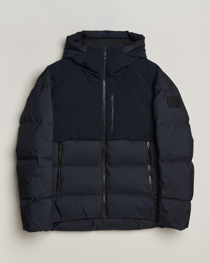 Sail Racing Polar Down Hooded Jacket Dark Navy – Sininen