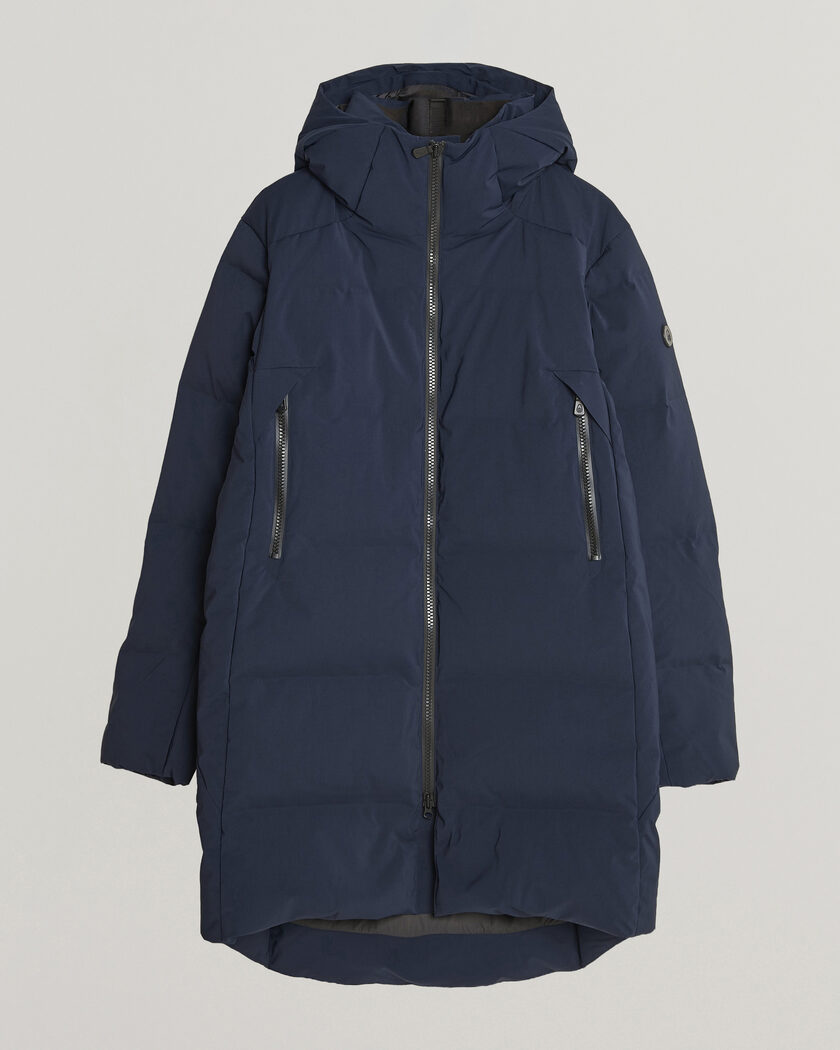 Sail Racing Arc Down Hooded Parka Dark Navy – Sininen