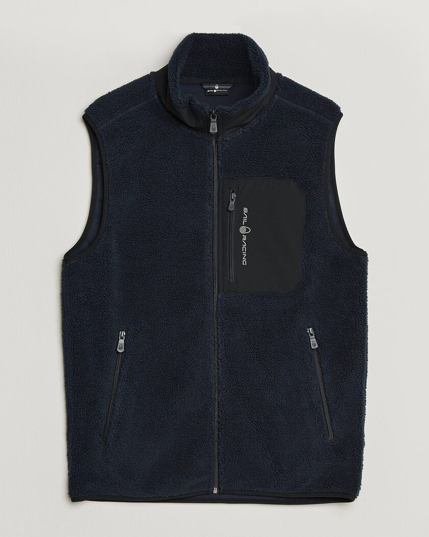Sail Racing Bowman Pile Vest Dark Navy – Sininen