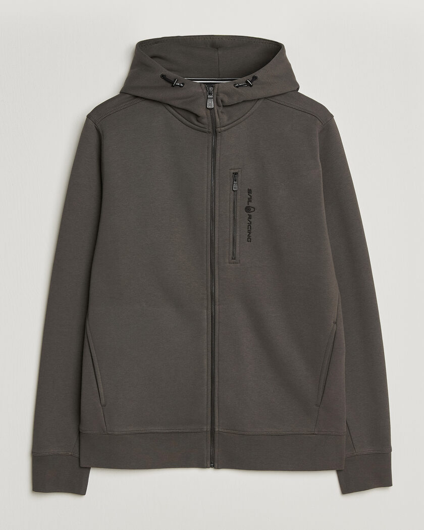 Sail Racing Bowman Full Zip Hoodie Asphalt – Harmaa
