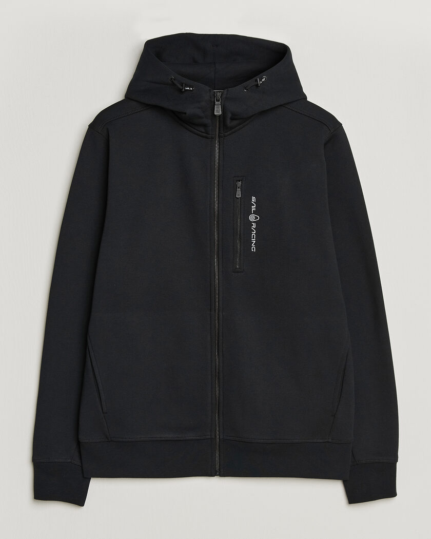 Sail Racing Bowman Full Zip Hoodie Carbon – Musta