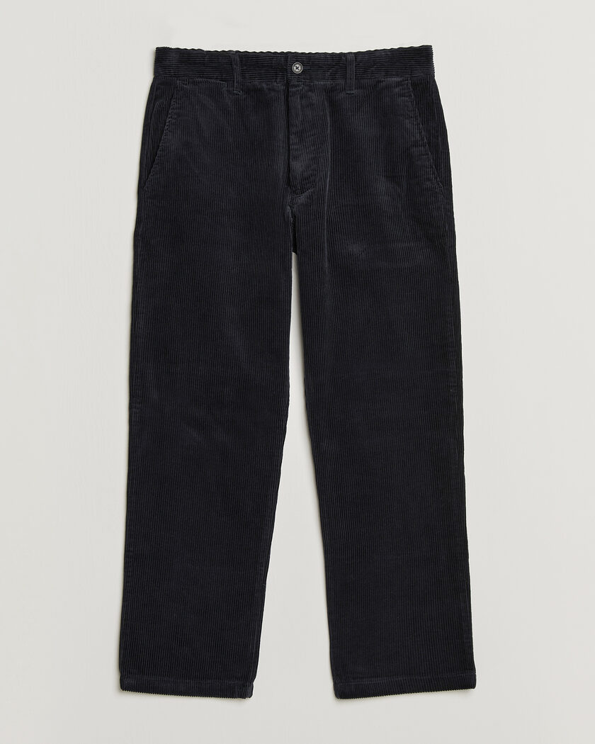 NN07 Aden Regular Fit Corduroy Chinos Deep Navy – Sininen