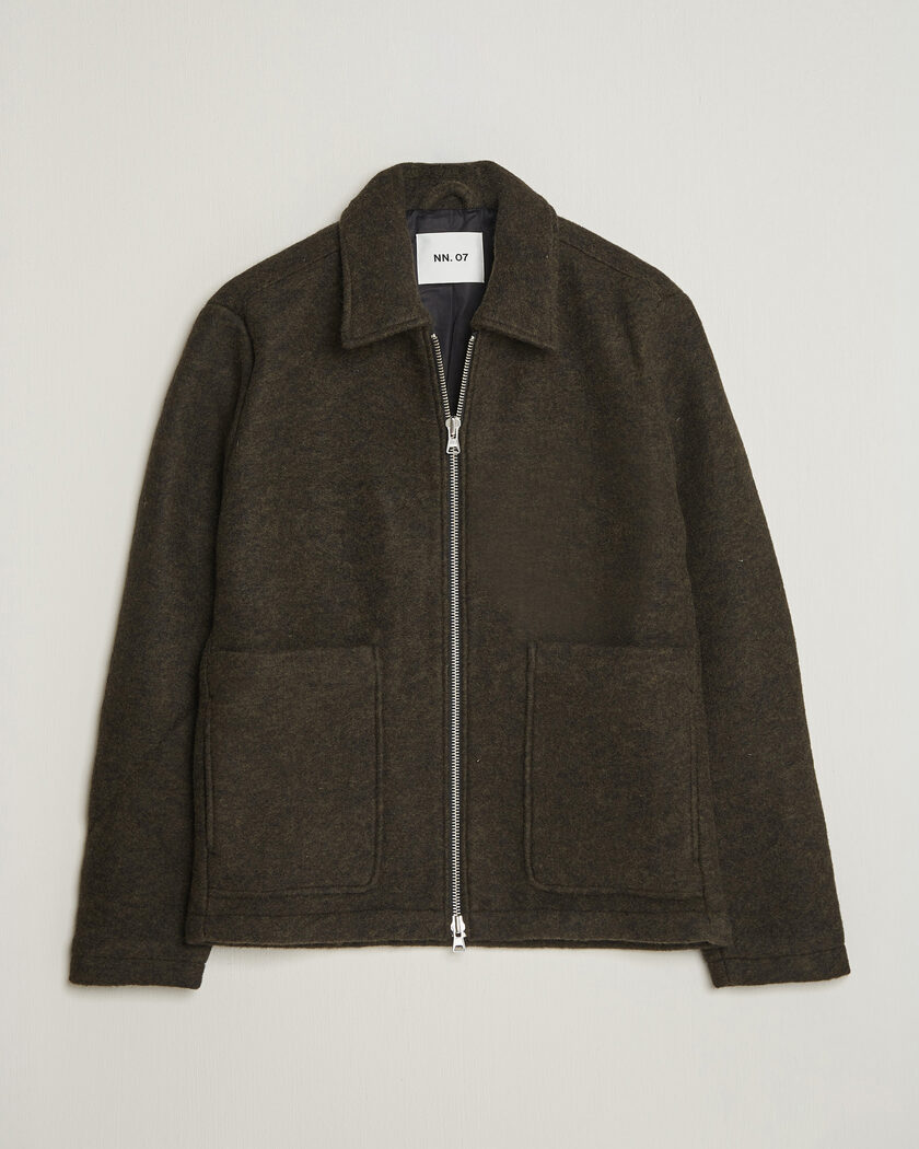 NN07 Gael Jacket Dark Army – Vihreä