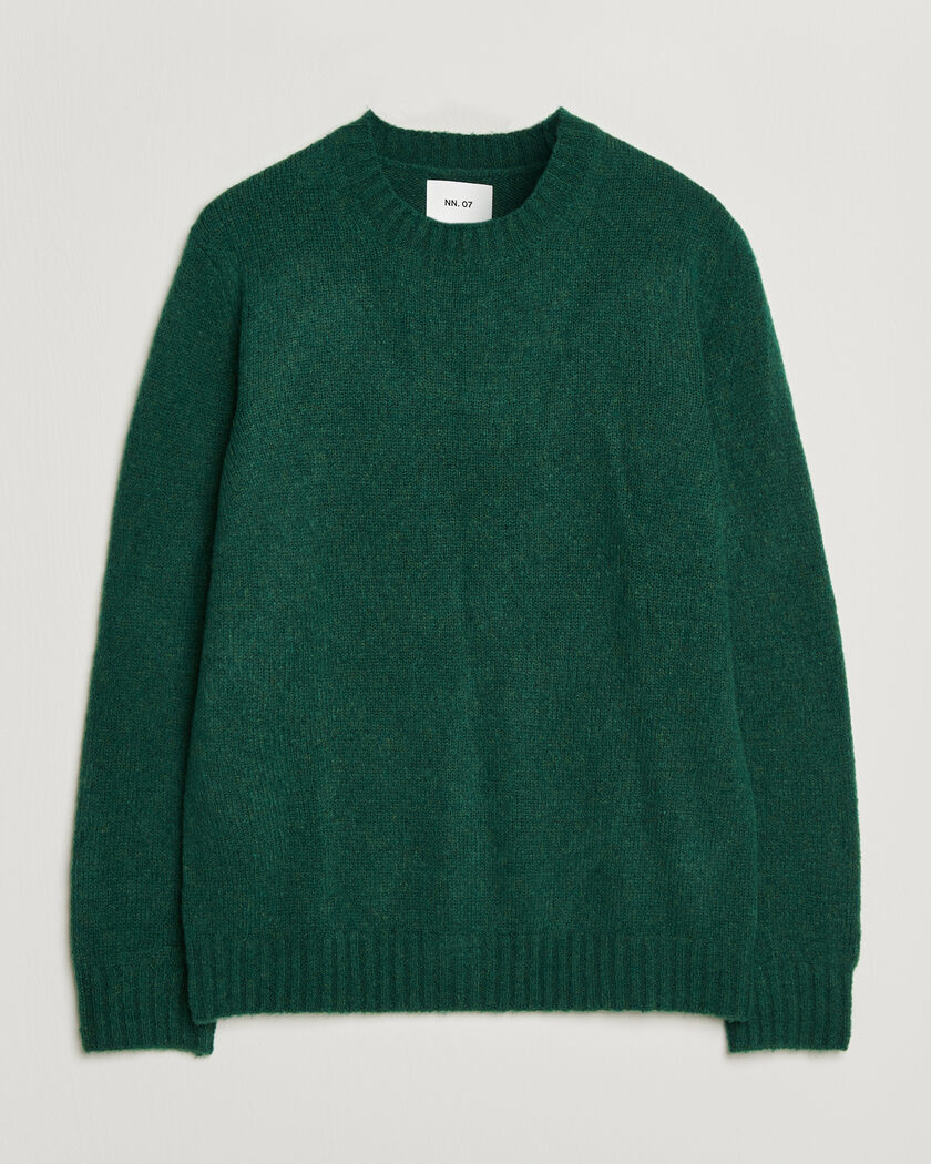 NN07 Lee Wool Knitted Sweater Eden Green – Vihreä