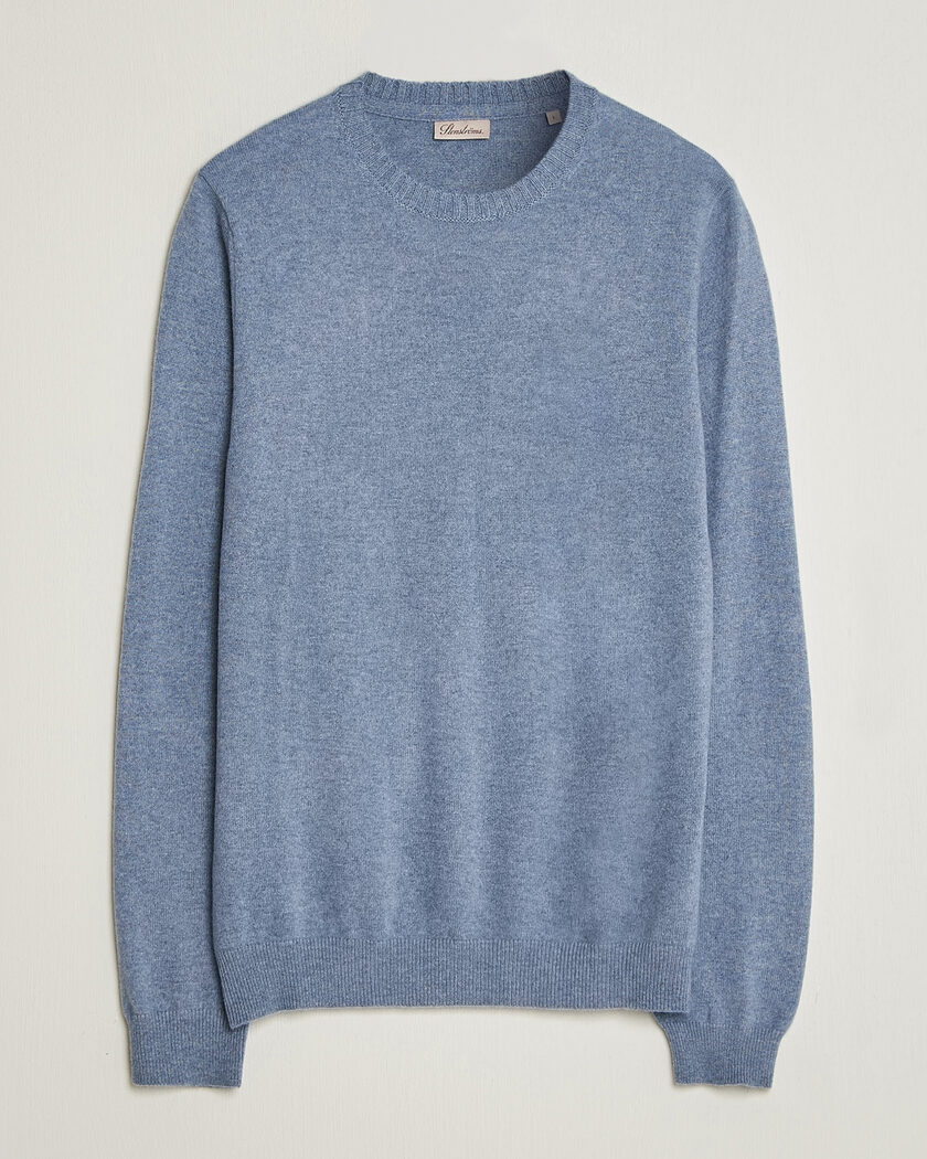 Stenströms Cashmere Crewneck Light Blue – Sininen
