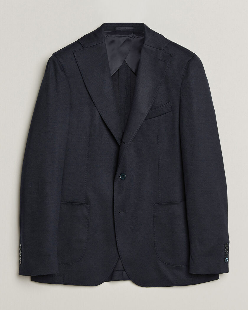 Stenströms Wool Jersey Blazer Navy – Sininen