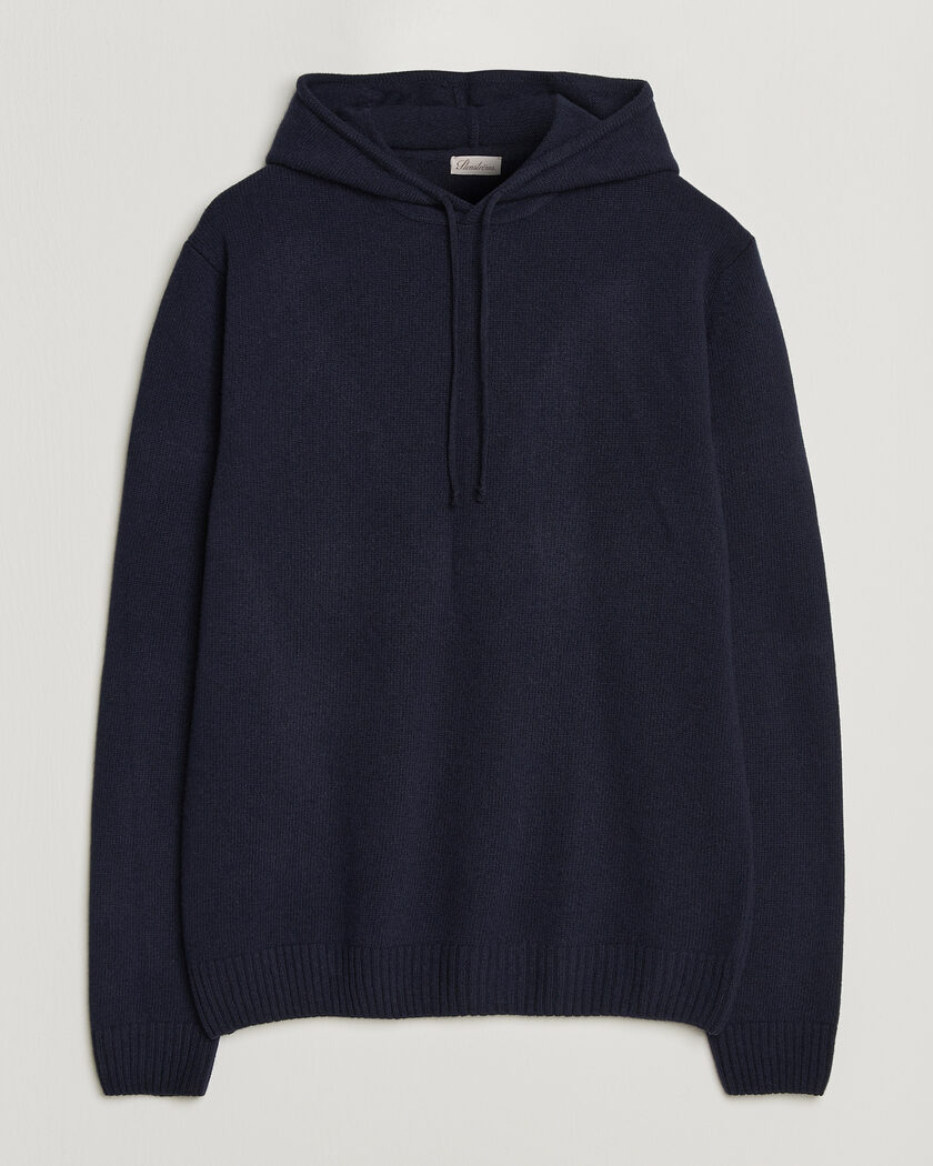 Stenströms Brushed Merino Hood Navy – Sininen