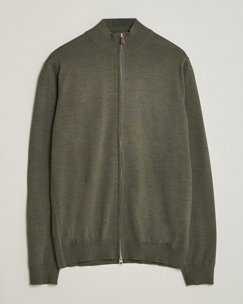 Stenströms Merino Full Zip Green – Vihreä