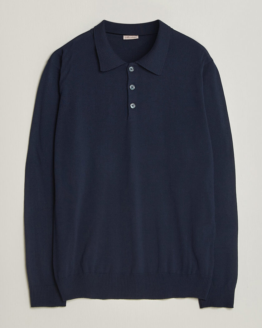 Stenströms Merino Polo Navy – Sininen