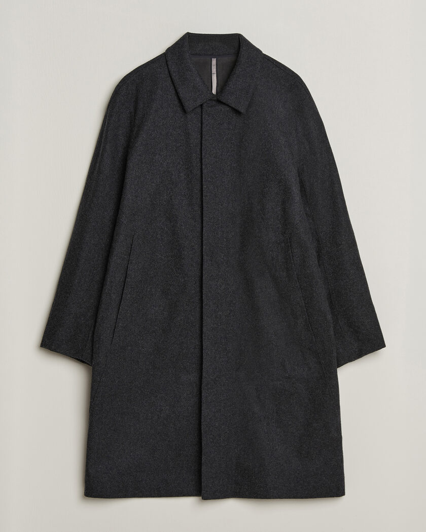Arc'teryx Veilance Alar Wool Coat Black – Musta