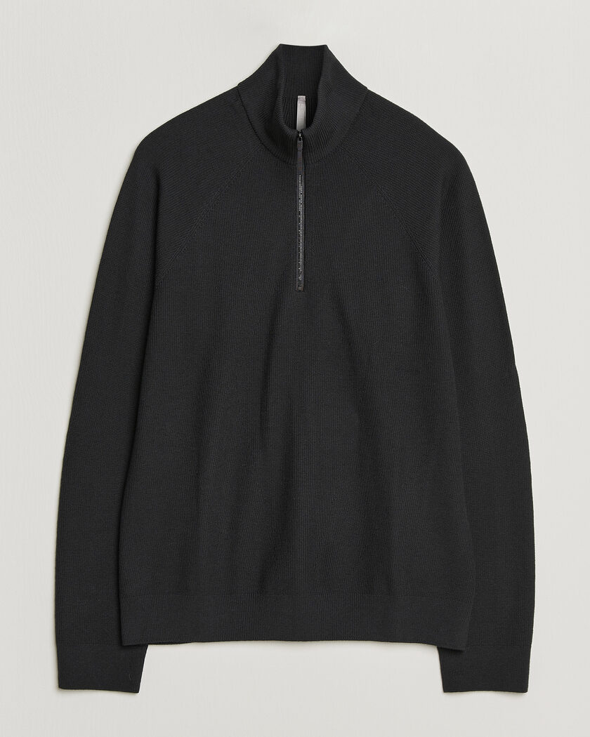 Arc'teryx Veilance Conic Wool Half-Zip Black – Musta
