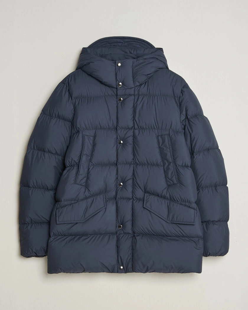 Woolrich Cloud Davis Parka Melton Blue – Sininen