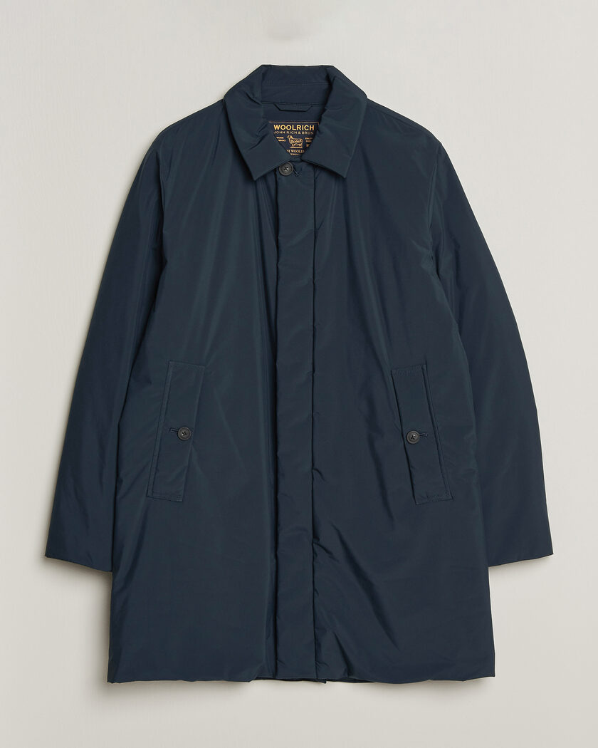 Woolrich Cloud Lamar Light Padded Coat Melton Blue – Sininen