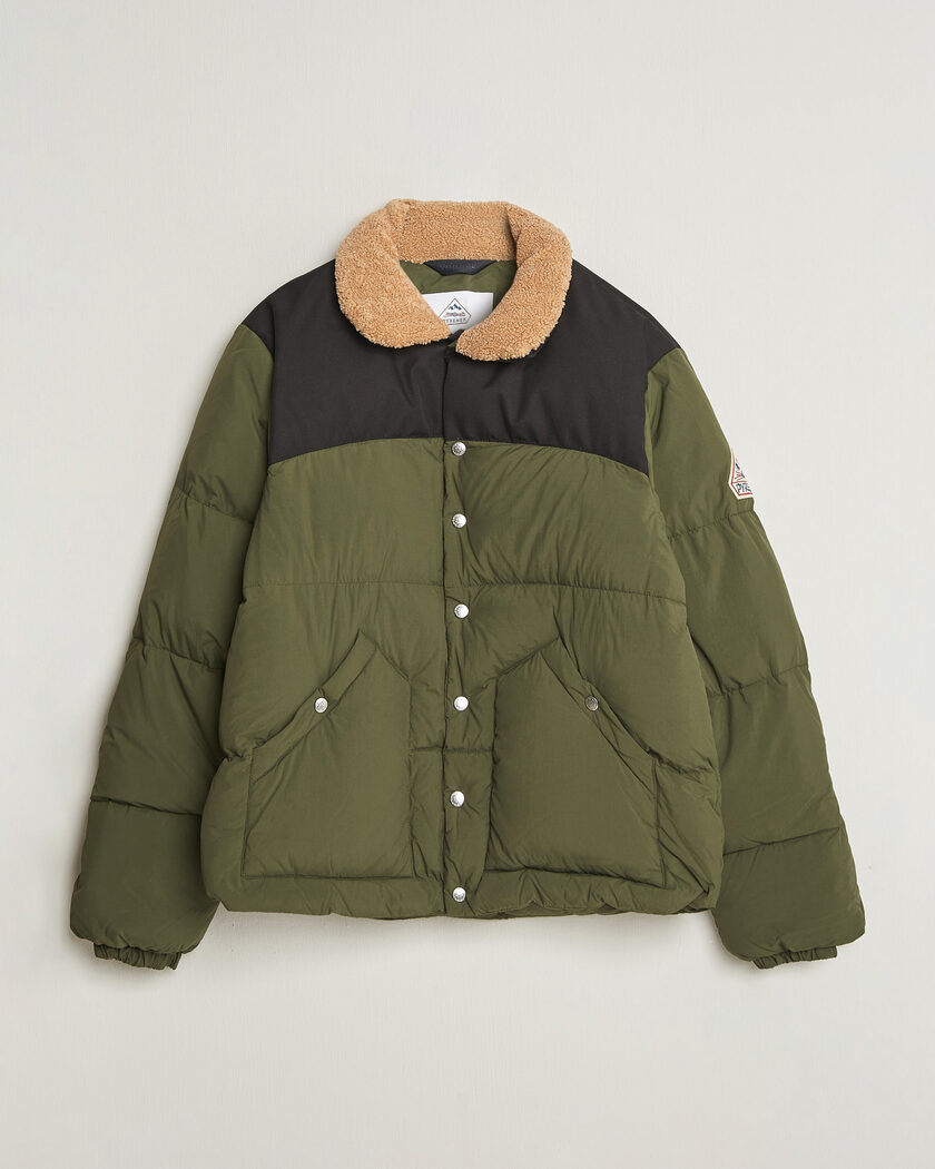 Pyrenex Fiery Down Jacket Deep Khaki – Vihreä