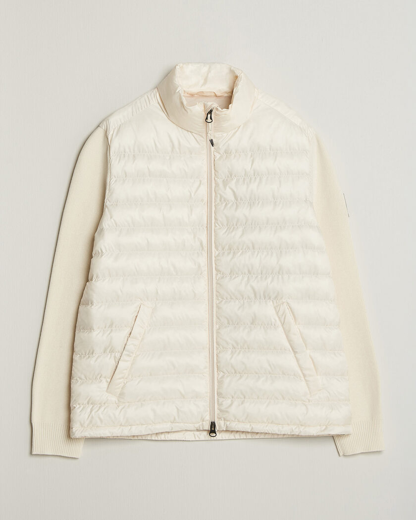 Gant Tournament Mixed Media Jacket Cream – Valkoinen