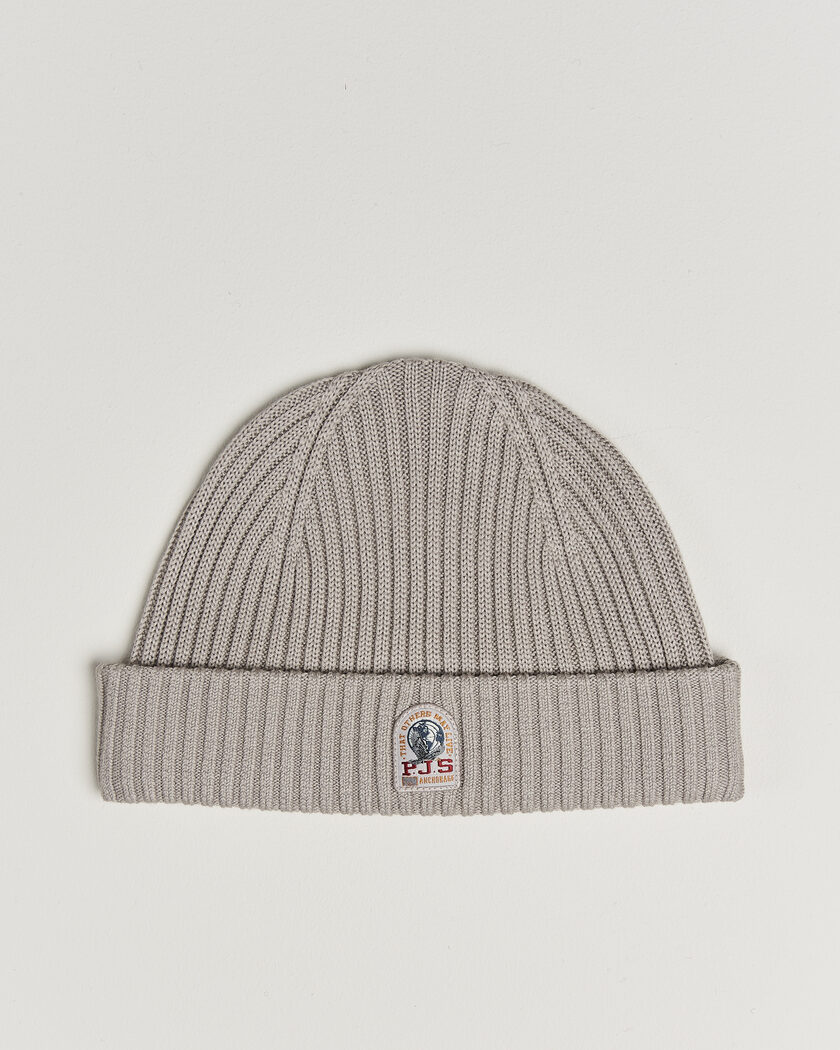Parajumpers Matio Ribbed Hat Mid Grey – Harmaa