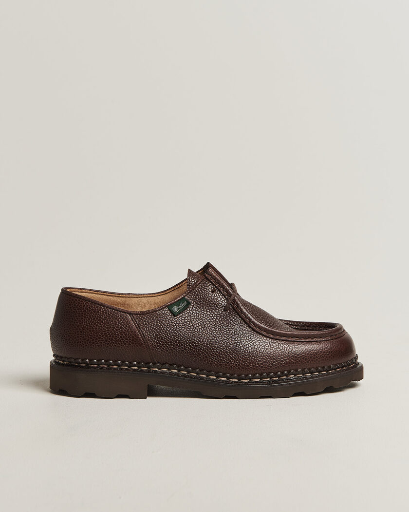 Paraboot Michael Derby Ebony Grain – Ruskea