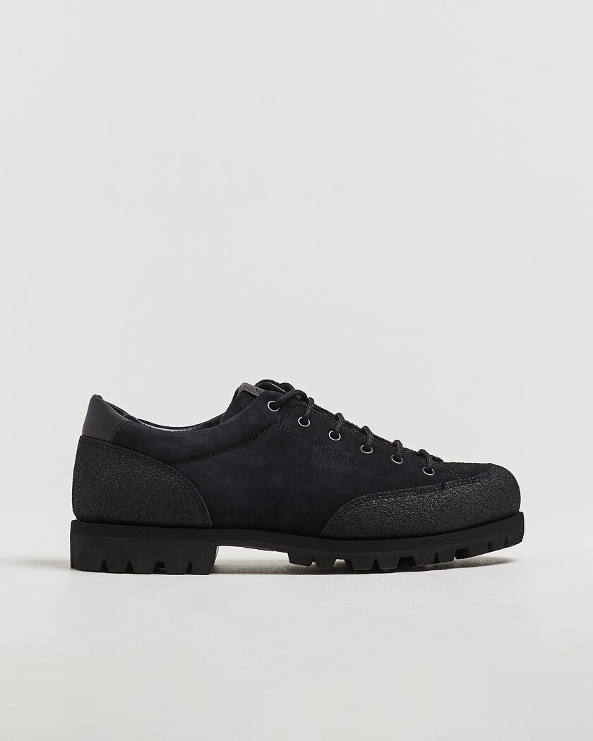 Paraboot Montana Shoe Black Suede – Musta