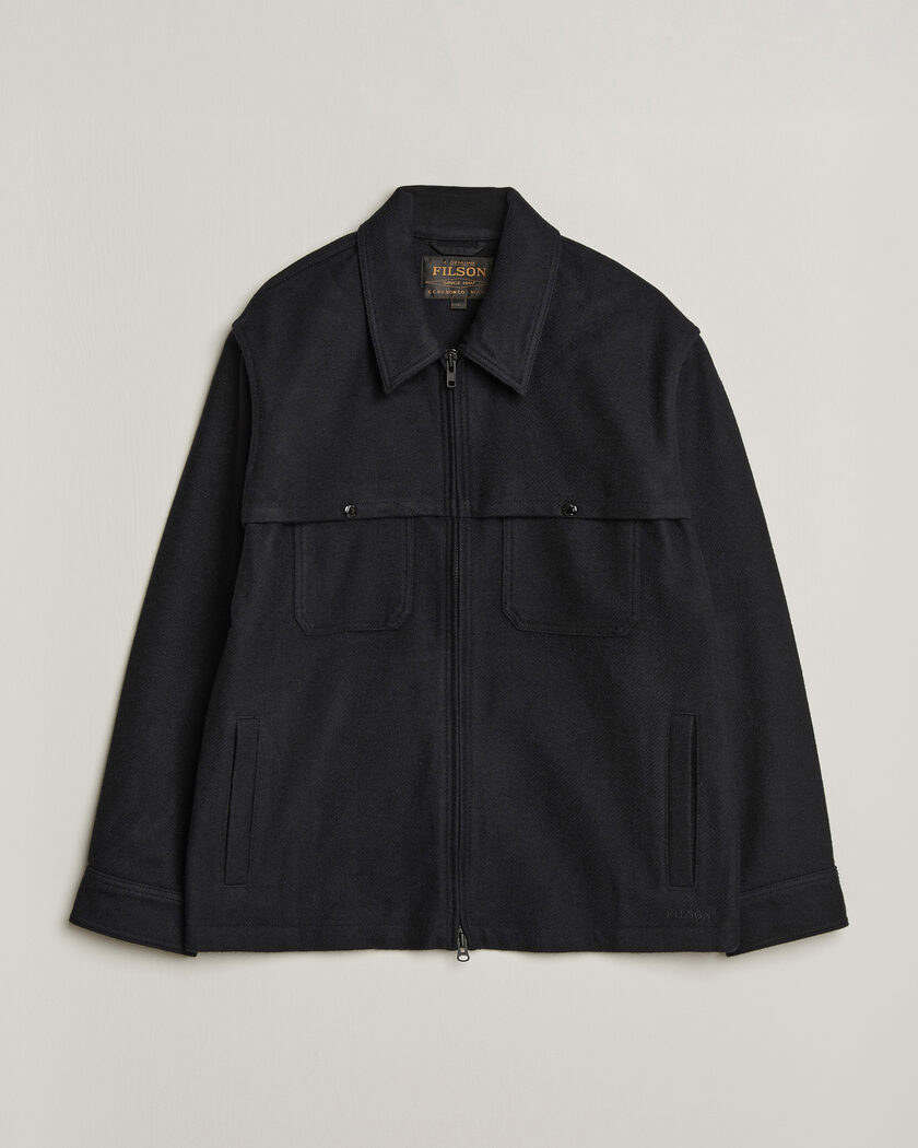 Filson Wool Cruiser Jac Shirt Dark Navy – Sininen