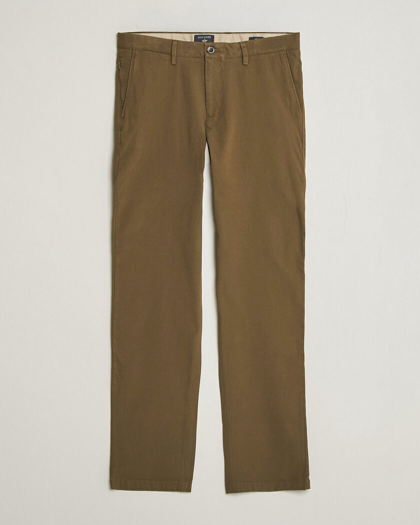Dockers Cotton Slim Chino Dark Moss – Vihreä