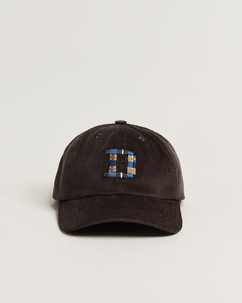 Drake's D 1977 Cord Baseball Cap Brown – Ruskea
