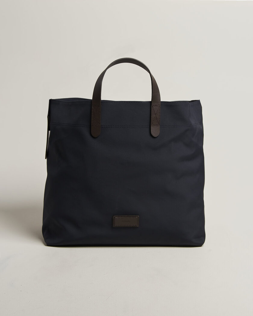 Mismo M/S Companion Tote Bag Navy/Dark Brown – Sininen