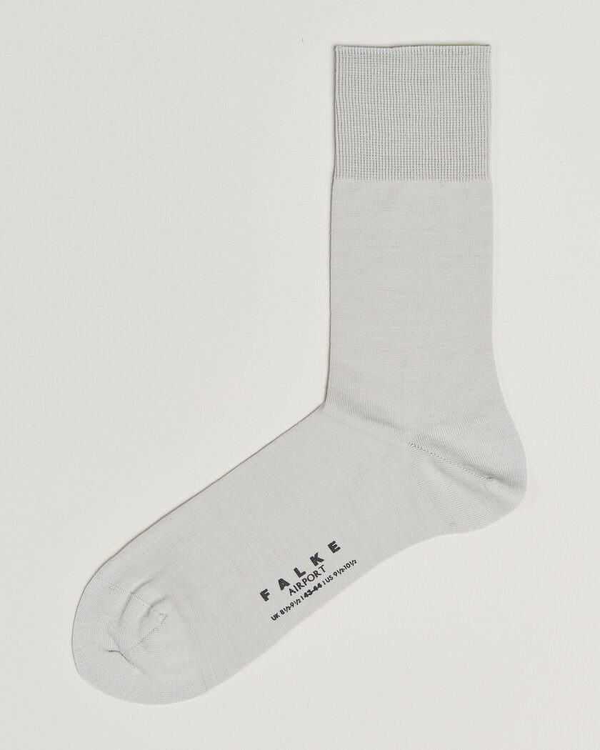 Falke Airport Socks Silver – Harmaa