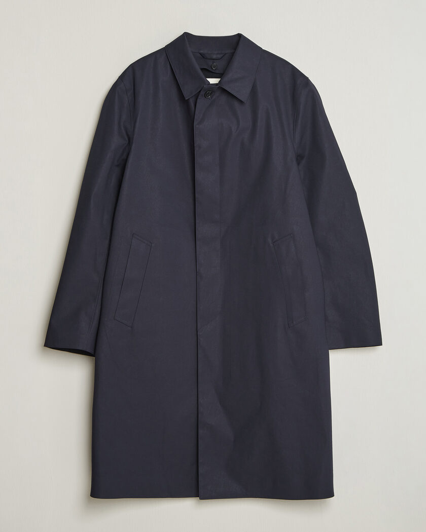 Mackintosh Dunkeld Car Coat Navy – Sininen